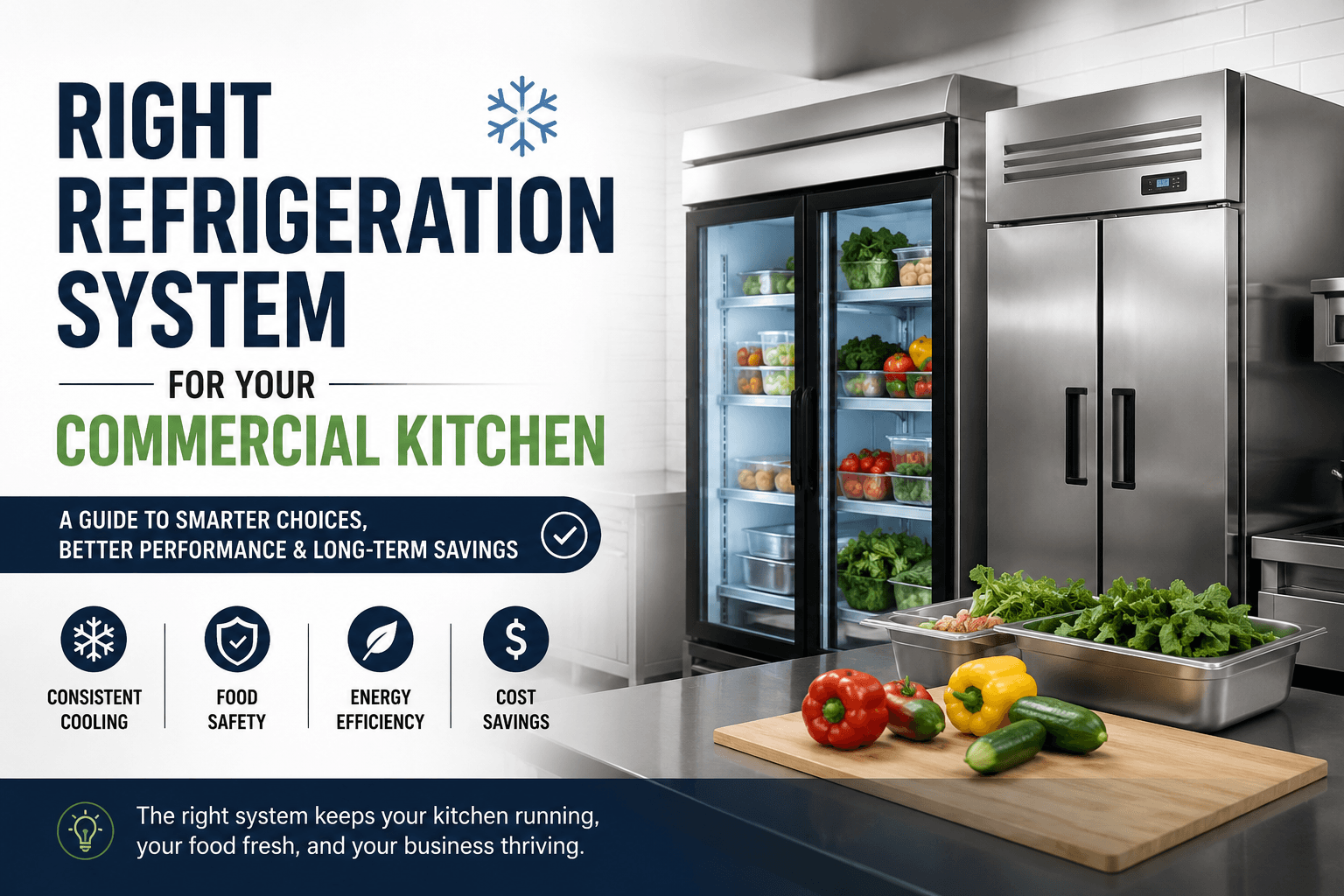 Featured image for &ldquo;Choosing the Right Refrigeration System for Your Commercial Kitchen&rdquo;