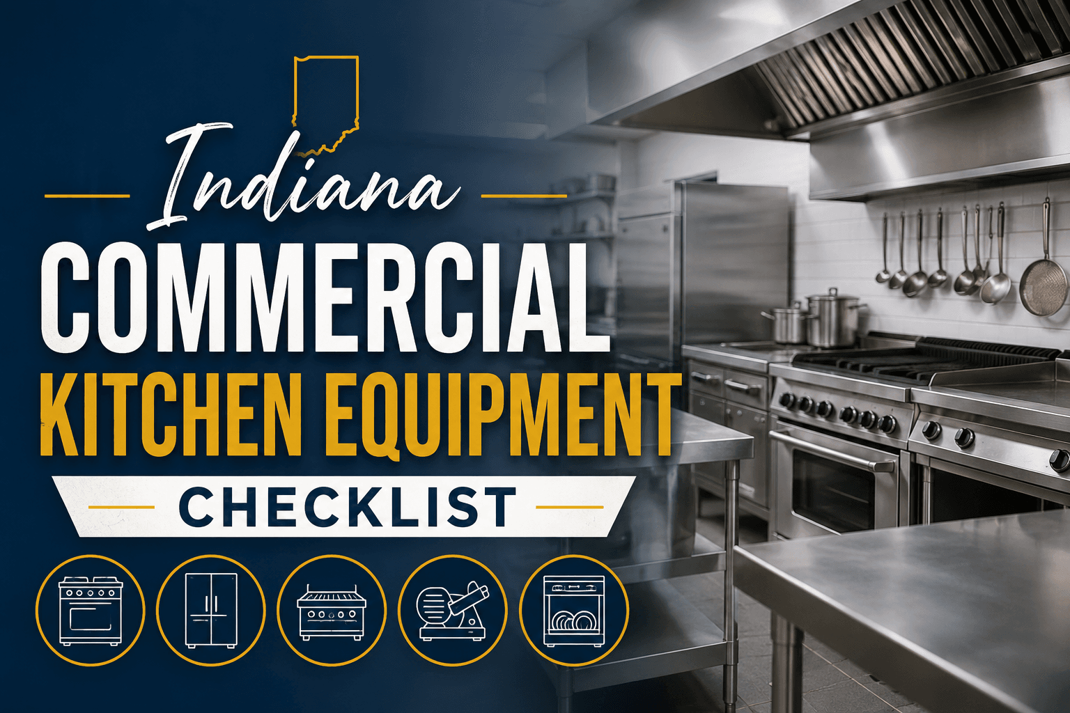 Featured image for “Indiana Commercial Kitchen Equipment Checklist ”